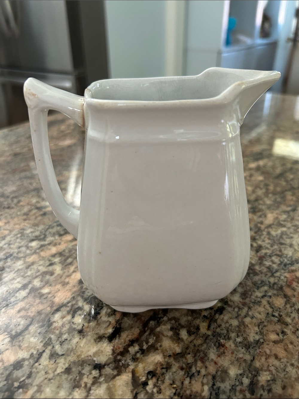 Alfred Meakin Classic White Ironstone Pitcher - Picture 5 of 9